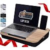 GORILLA GRIP Laptop Lap Desk with Phone Holder Light Wood Color $20.99