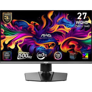 27" MSI Gaming Monitor FreeSync 500 Hz QD-OLED 2560 x 1440(QHD) $750 + Free shipping