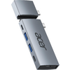 Acer 6-in-2 USB-C Hub (Detachable, 4K@60Hz HDMI, 100W PD) - $15.39 w/ Code