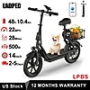 AOVOPRO 500W 14" Electric Bicycle