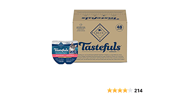Amazon has 24 2.6 oz Trays of Blue Buffalo Salmon Cat Food - $8.28
