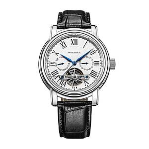 Seagull Men's Automatic Mechanical Watches: 42mm Open Heart Skeleton (White) $69.30 & More + Free S&H