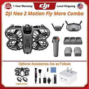 DJI Neo 2 Motion Fly More Combo 4K Mini Professional Drone $501 + Free S/H