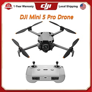 DJI Mini 5 Pro Drone 1-Inch CMOS 4K Camera 360° Obstacle Sensing $604 + Free S/H