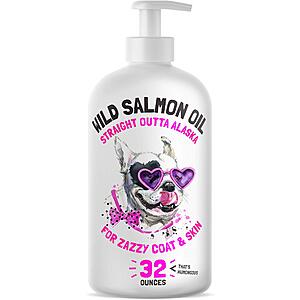 32-Oz LegitPet Straight Outta Alaska Wild Salmon Oil Dog & Cat Supplement $16.50 or less w/ Subscribe & Save