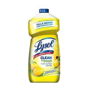 Lysol Multi-Surface Cleaner, Sparkling Lemon and Sunflower Essence, 40 Fl Oz $  1.80 w/ S&S