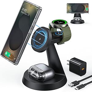 (Prime)$29.99: Mag Safe Charger for Samsung/Galaxy Watch Charger Stand at Amazon