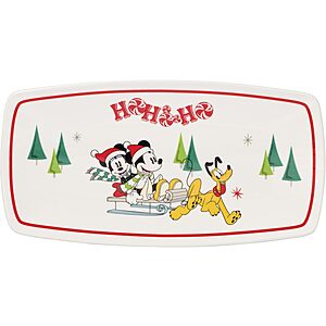 *YMMV* Lenox Disney Holiday Serveware Collection &ndash; Hors d&rsquo;Oeuvres Tray - $13.37 with Coupon!