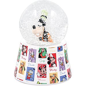 Silver Buffalo Disney Mickey and Friends Mini Light Up Snow Globe│Goofy│3.8 Inches Tall, 45mm (Small) - *YMMV* $11.89 w/ Coupon! *Free Shipping for Prime Members!*