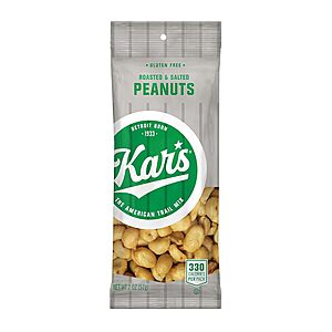 Kar’s Nuts Roasted & Salted Peanut Snacks,2 oz Individual Packs - Bulk Pack of 72,Gluten-Free Snacks - $24.46 after coupon!Ships FREE w/ Amazon Prime!**YMMV*