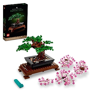 LEGO Icons Bonsai Tree Building Set - Artificial Bonsai Tree Plant for Home Decor 10281 - $39.98 PLUS $6.50 Walmart Cash!