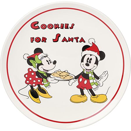 Lenox Disney Holiday Serveware Collection – Cookies for Santa Plate - $12.18 after Coupon - 73% off List Price! - Ships FREE for Amazon Prime Members - * YMMV *