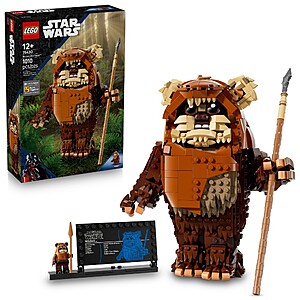 1010-Peice LEGO Star Wars Wicket the Ewok Building Toy (75430)  + Free Shipping
