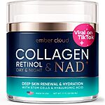Collagen NAD+ Cream for Face Retinol Hyaluronic Acid Niacinamide for All Skin Types $14.87