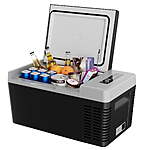 Simzlife 12 Volt 19QT(18L) Portable Car Refrigerator for RV Camping, Travel - Walmart $99.99