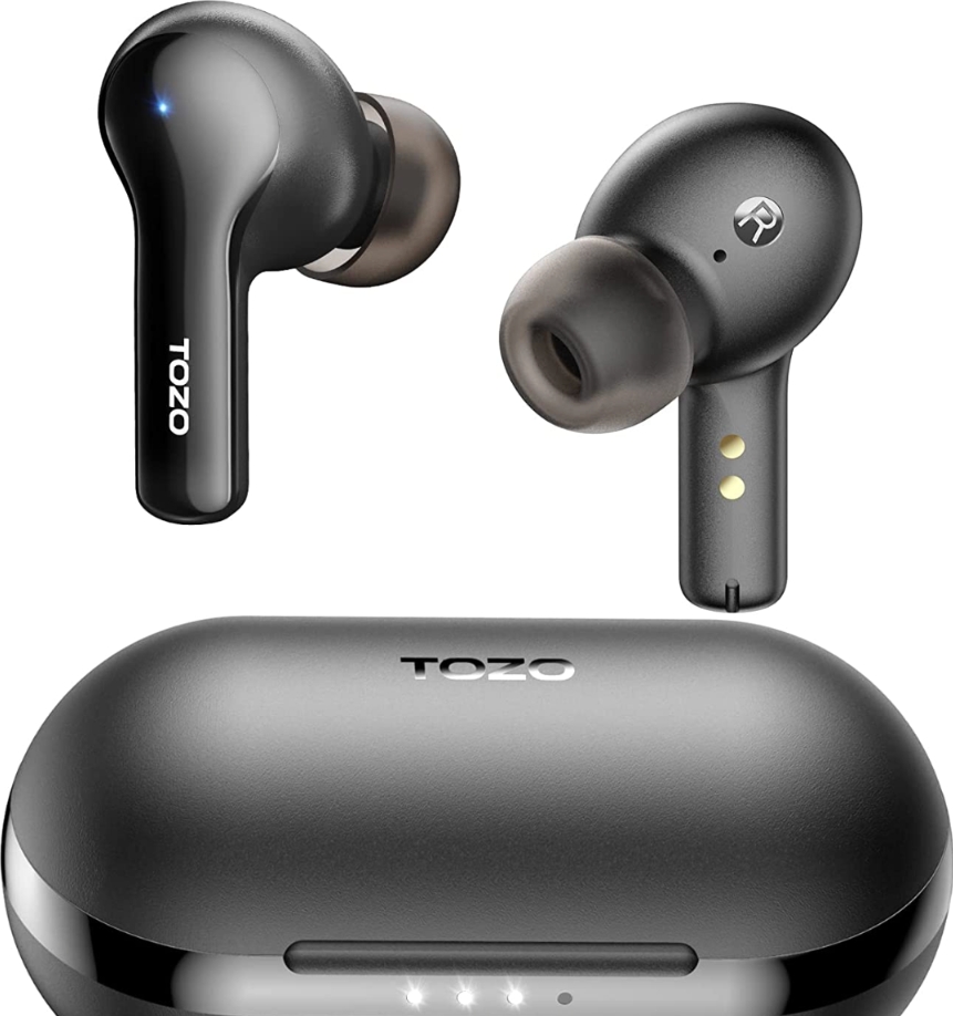 TOZO A2 Mini Wireless Earbuds Bluetooth 5.3 in Ear Light-Weight Headphones Built-in Microphone $14.44