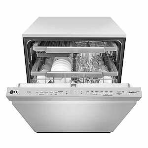 Costco Members LG Top Control Dishwasher w 3rd rack 44dB and