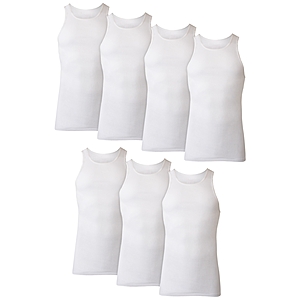 Hanes Men's Ultimate Tank Top, 6-Pack Set - White $22.61