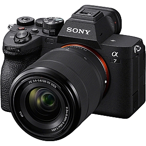 Sony Alpha a7 IV Mirrorless Camera with FE 28-70mm Lens - $2,198 + $420 Star Money $2198