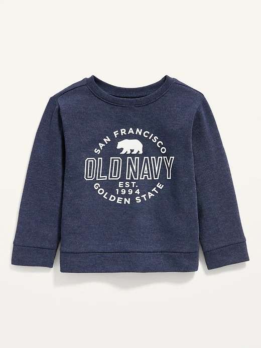 Old Navy: Toddler Sweatshirts $3.25, Camo-Print Skinny Jeans $5.20, Uniform Polo $2.60, Uniform Shirt $3.90 + Store Pickup / FS $32.50+
