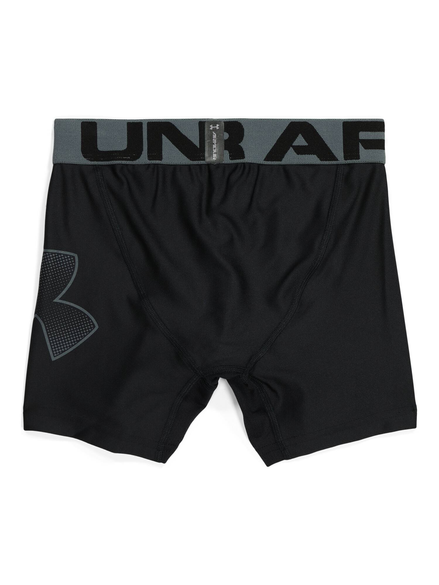 Under Armour Boys' HeatGear Fitted Shorts, Black (2 Styles) $7 at TJ Maxx + FS w/ email sign-up