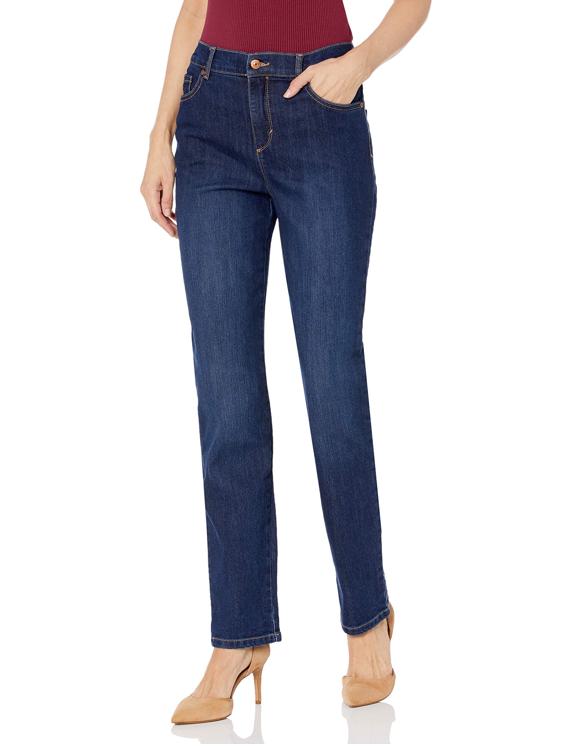 Gloria Vanderbilt Women's Misses Amanda Classic High Rise Tapered Jeans ...