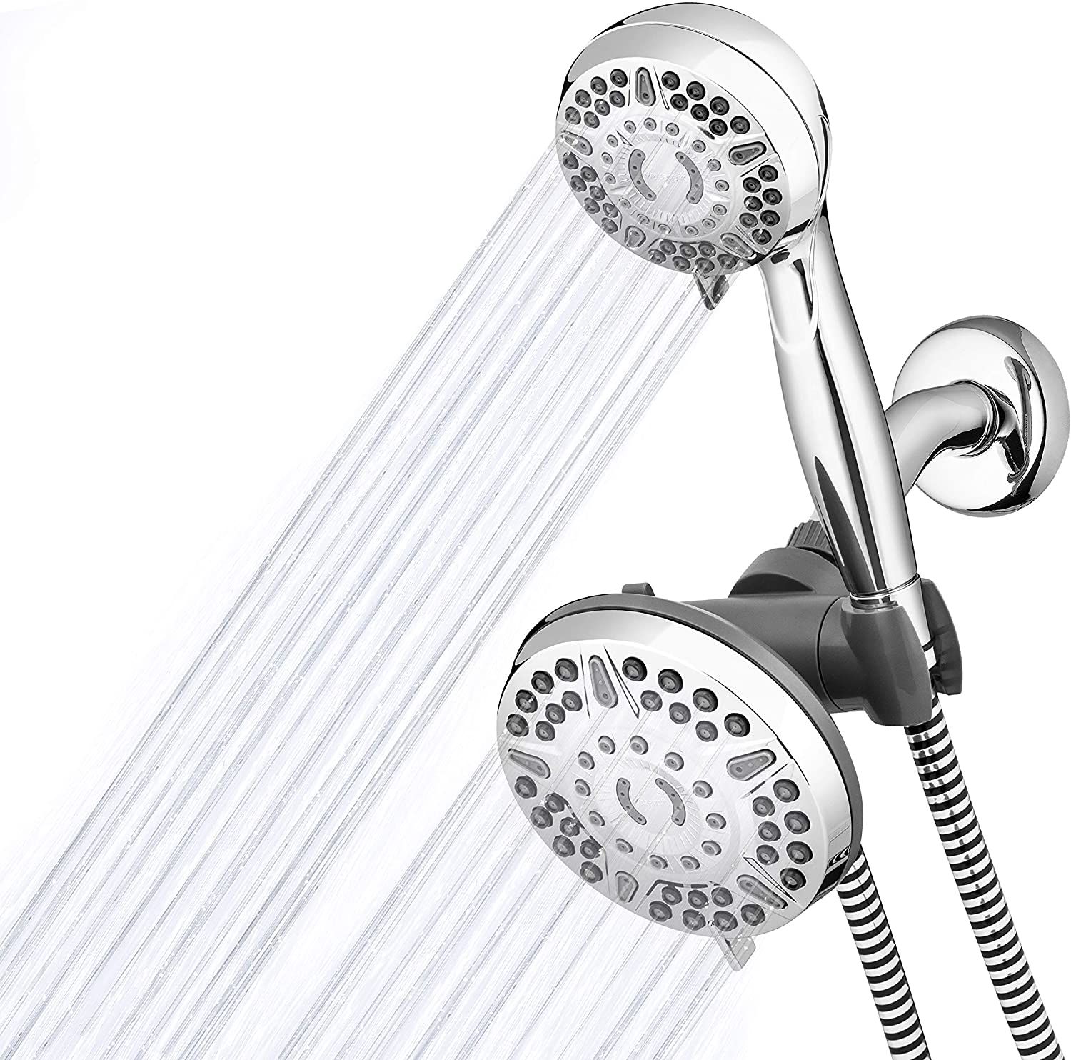 Waterpik Power Pulse 2-in-1 Dual Shower Head System, 2.5 GPM $17.52 + FS w/ Prime or Walmart+ (not avail in all areas)