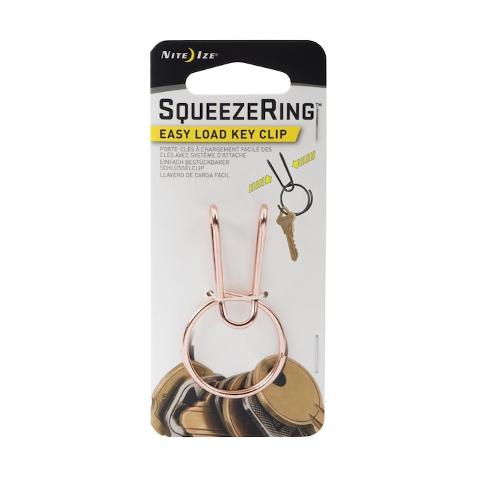 Limited stock *** Nite Ize Split Key Ring (Copper) $1.08 at Lowe's + Free Store Pickup