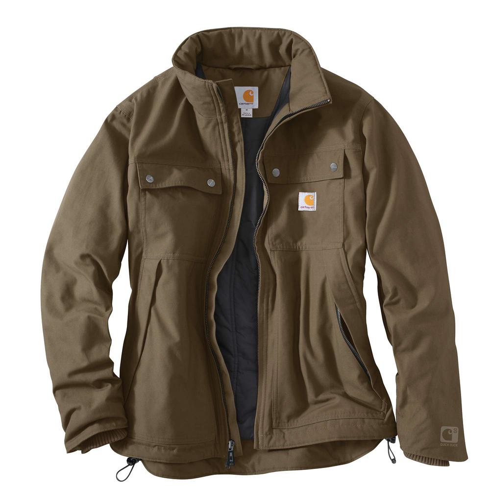 Carhartt Men's Quick Duck Jefferson Traditional Jacket (Canyon Brown) 2XL $70 + FS