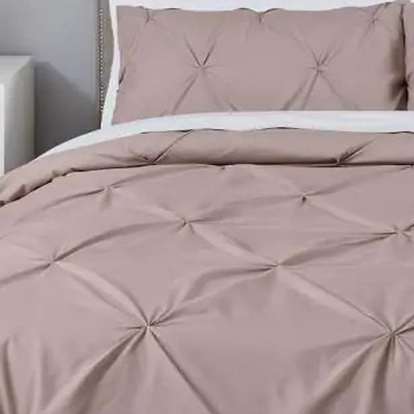 StyleWell 2-Pc Celina Pinched Pleat Twin/Twin XL Comforter Set (Dusty Mauve) $16.25 + FS (Limited stock)