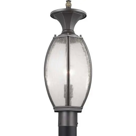Progress Lighting 21.25-in River Place 100-Watt Outdoor Post Light - Lantern Only -  Post Sold Separate (Antique Bronze) $45.50 + FS