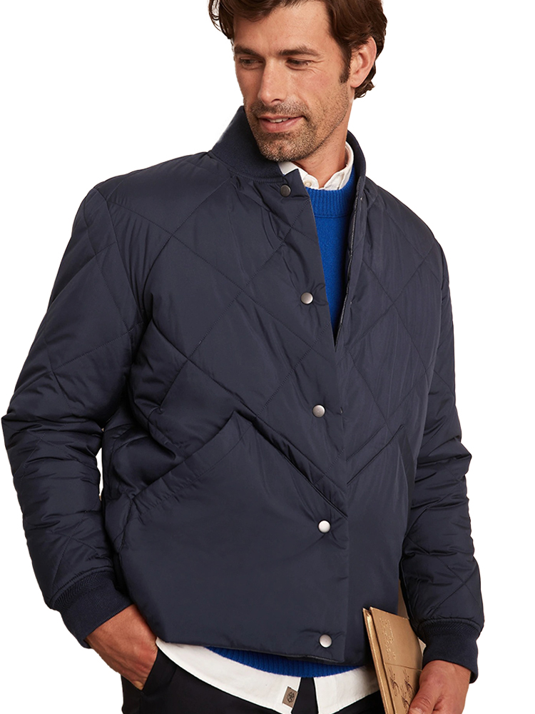 Banana Republic Men's Jackets: Reversible Quilted Bomber $49.60, Water-Repellant Puffer $54.40 | Merino Sweater $18.35, Motion Tech Cropped Chino $10.20 + FS on $34+ (ends Tonite)