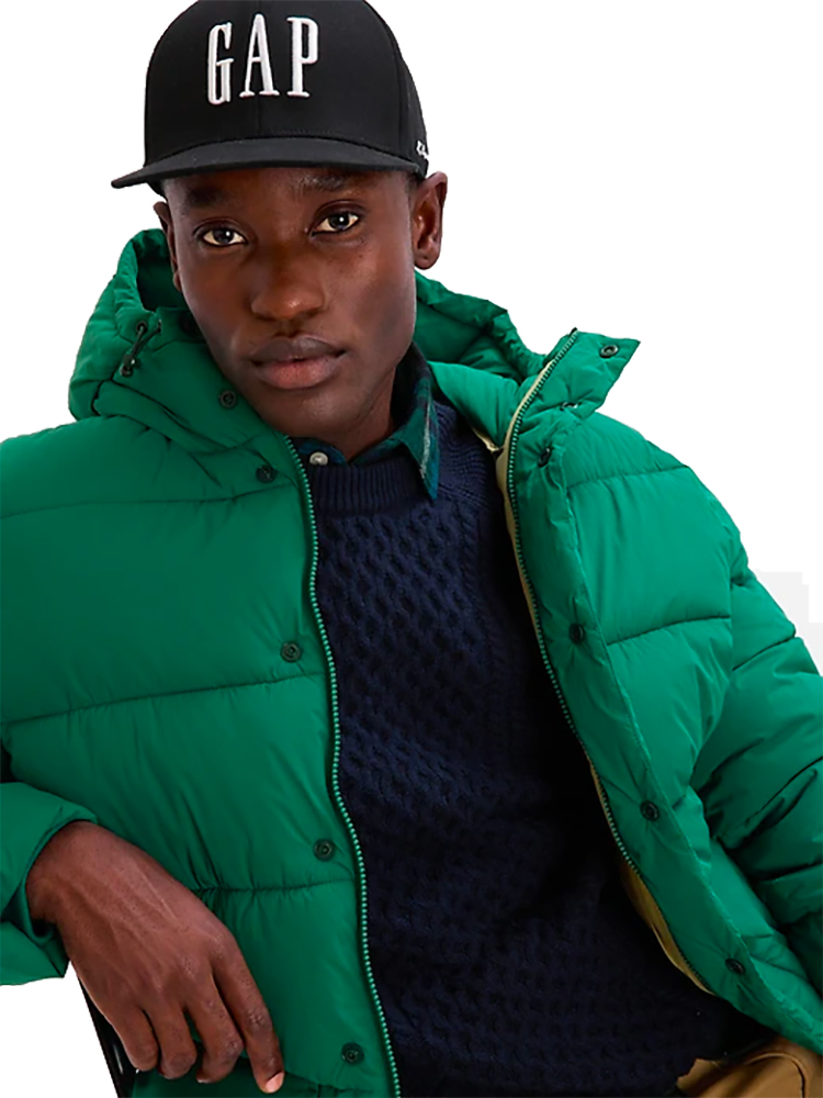 Gap.com Men's Water-Resistant Hooded Puffer Jacket w/ 100% PrimaLoft Fill $32.50 Shipped