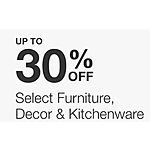 Up to 40% Off Select Spring Savings on Furniture, Décor, Kitchenware &amp; MORE at Home Depot