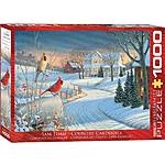 EuroGraphics 1000-Piece Country Cardinals by Sam Timm Puzzle $8.91 + FS w/ Prime