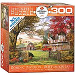 EuroGraphics 300-Piece Old Pumpkin Farm Jigsaw Puzzle $7.70 + FS w/ Prime