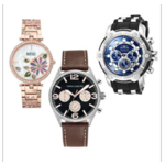 Costco: Watches - Men's Vince Camuto Leather Strap Black Dial OR Invicta Bolt Chronograph Silver $59.99 | Women's Badgley Mischka Rose Gold Tone Flower w/ Swarovski Crystals $49.99
