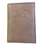 John Deere Leather Wallets: Trifold w/ Embossed Logo $20.25, Trifold or Bifold w/ Interior Tractor Scene $21 + Free Store Pickup