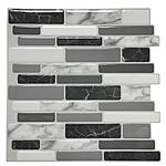 10-Pack Art3d 12" x 12" Peel & Stick Backsplash Kitchen Tile (Grey/White Mosaic) $26.60 &amp; More + Free Store Pickup