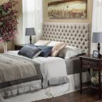 Nobel House Jezebel Button Tufted Headboard, Full/Queen from $86.27 at Home Depot + Free Store Pickup