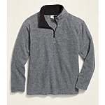 Old Navy: Boys' Uniform Sweater Vest or 1/4 Fleece Pullover: 2 for $8.97 [$4.48 each], Uniform Khakis: 2 for $14 [$7 each], Pullover Hoodie $7 + FS on $50+ [before discounts]