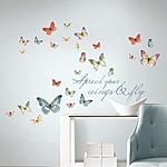RoomMates Lisa Audit Butterfly Quote $5.49 + Free S/H for Prime