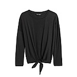 Banana Republic | Women's Cropped Tie-Front Tee $9, Petites' Scoop-Neck Bodysuit $10.12 | Sweaters $11.60, Dresses from $13.12,  &amp; More  + FS on $18.75+