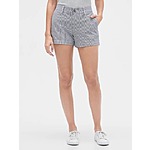 Gap Factory: Women's 3&quot; Khaki Shorts or 5&quot; Girlfriend Khaki $10.48 | Signature Skinny Ankle Khakis (pink sunburst) $13.28 + Free Shipping
