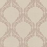 Beacon House 56 Sq. Ft. Non-Pasted Unwoven Blake Beige Ogee Scroll Wallpaper $16.67 + FS w/ Prime / FS on $45+