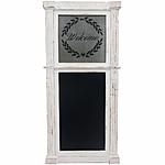 FirsTime &amp; Co. Whitewash Wreath Chalkboard (34.5 H x 16&quot; W) $26 at Amazon/Home Depot