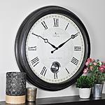 Firstime &amp; Co. 24&quot; Adair Clock w/ Swinging Pendulum $32 at Home Depot + Free Curbside Pickup