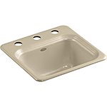 KOHLER Iron Clad Self Rimming Bathroom Sinks from $67.33 | 21.75&quot; Wall Mount Brenham $73.70 &amp; More + FS