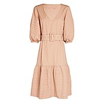 INTERMIX: Extra 50% Off Sale Styles | Bonnie Belted Organic Cotton Midi Dress $39.50 &amp; More + Free S/H