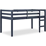 Dorel Living Milton Junior Twin Loft Bed (Blue) $99.97 + Free S/H